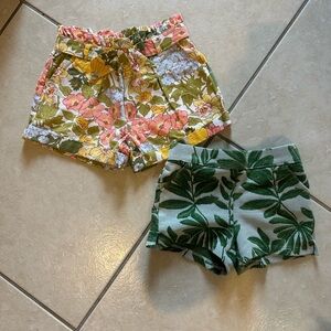 Janie and Jack Shorts bundle (2) - one NWT and one EUC - 2T